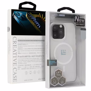 Warframe MagSafe Series Suojakuori Iphone 15 Plus:lle - valkoinen