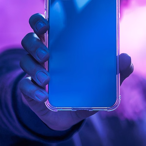 3mk Clear Case -suojakuori iPhone Xr:lle - läpinäkyvä