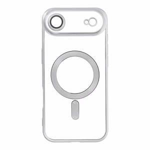 Suojakuori iPhone 17 AIR Electro Mag Cover MagSafe-yhteensopiva hopeinen