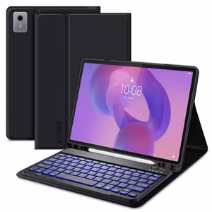 Tech-Protect SC Pen Suojakuori Lenovo Idea Tab Plus 12.1 TB-361:lle - Musta