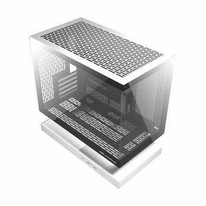 Darkflash F1 computer case (White) + 6 ARGB fans