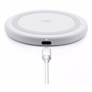 Puro Wireless Charger for Android, iPhone - White