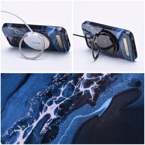 Suojakuori iPhone 15 PLUS:lle Forcell F-Protect Mirage yhteensopiva MagSafe ocean marble