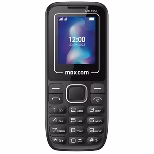 Matkapuhelin - MAXCOM MM 135 LIGHT kaksi SIM-korttia musta-sininen