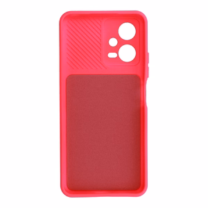 Camshield Soft Suojakuori Xiaomi Redmi Note 12 5G / Poco X5:lle - vaaleanpunainen