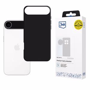 3mk Matt Case Pro Suojakuori Apple iPhone 17 Air:lle - mattamusta