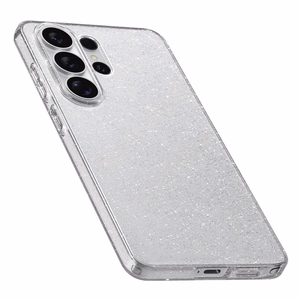 Spigen Liquid Crystal Glitter suojakuori Samsung Galaxy S26 Ultra:lle glitter ja läpinäkyvä