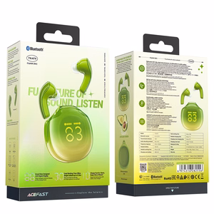 Acefast T9 Bluetooth 5.3 in-ear langattomat kuulokkeet - vihreä