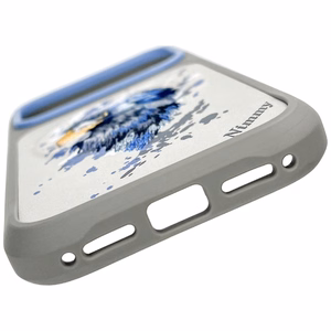 Nimmy Eagle MagSafe Suojakuori iPhone 17 Pro vaalenharmaa