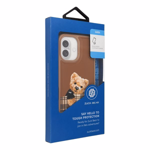 Zuck Bear Darren iPhone 16 kultainen