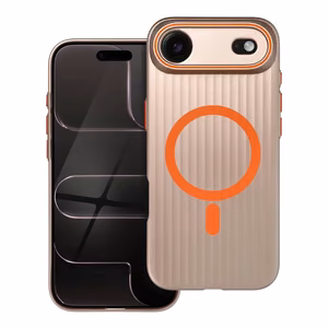 Suojakuori iPhone 17 AIR:lle Simply MagSafe-yhteensopiva titanium desert