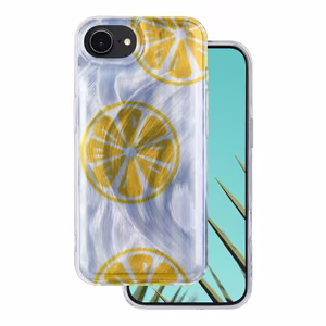 Ultra Trendy Summer suojakuori iPhone 16e / 17e sitruuna