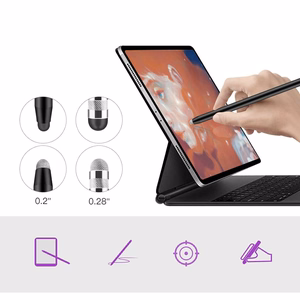 Tech-Protect USP100 4-TIP Touch Stylus passiivinen kynä - musta