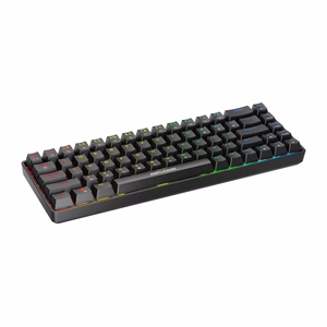 Fifine GK1 mekaaninen näppäimistö, 65% RGB (musta)