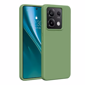 Etteri silikoninen suojakuori Xiaomi Redmi Note 13 Pro 5G:lle vaaleanvihreä
