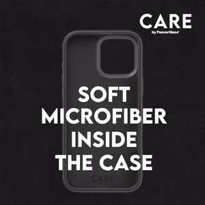 CARE by PanzerGlass Fashion suojakuori iPhone 16 Pro 6.3' musta/musta MagSafe 1378
