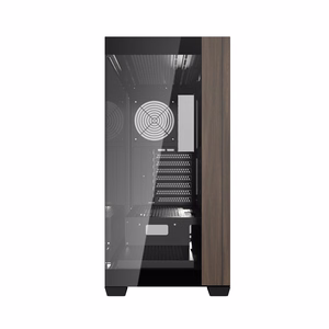Darkflash DS900W tietokoneen kotelo ilman tuulettimia (musta)
