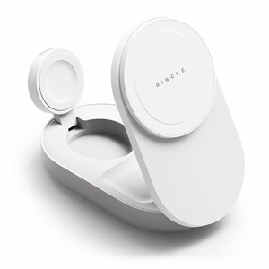 Ringke QI2.2 25W 3in1 Magnetic MagSafe Inductive Charger - White