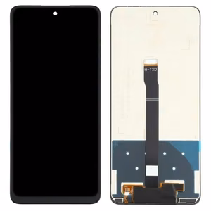 LCD-näyttö Huawei P Smart 2021/Honor Y7a/Honor 10X Lite kosketusnäytöllä musta ORG