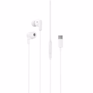 XO wired earphones EP84 USB-C white