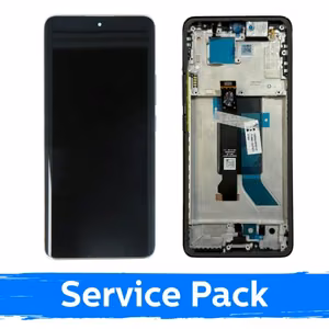 LCD Display Compatible with Xiaomi Redmi Note 14 Pro 5G with Frame / Coral Green / (Service Pack)