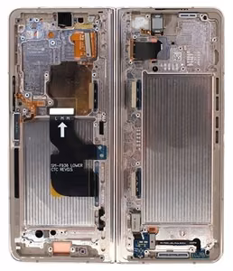 Samsung F936 Z Fold4 5G middle housing beige original (used Grade C)