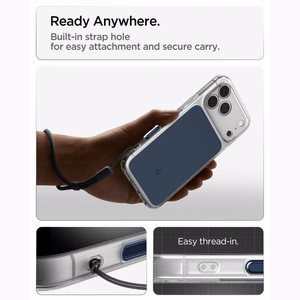 Spigen Ultra Hybrid MagSafe -suojakuori iPhone 18 Pro Max / 17 Pro Max -malleille, mattasininen
