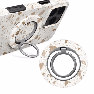 MIO Soft Terrazzo Magsafe Suojakuori rengaspidikkeellä