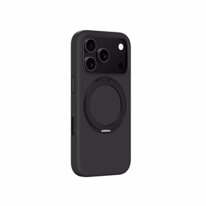 AmazingThing Cloudie iPhone 17 Pro Max Suojakuori jalustan kanssa - musta