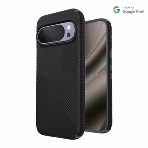 Speck Presidio2 Grip Magnet suojakuori Google Pixel 10 / 10 Pro -laitteelle, Black / Slate Grey -värinen