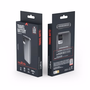 Maxlife varavirtalähde MXPB-07 10000 mAh musta