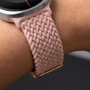 Tech-Protect NylonMag -ranneke mallille Samsung Galaxy Watch 40/44/46 mm – vaaleanpunainen