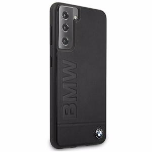 BMW Signature Logo Imprint Case Samsung Galaxy S21+ - musta