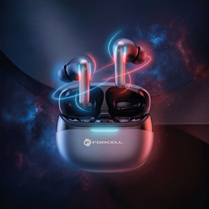 Forcell F-Audio Pulse Pro ANC + ENC TWS wireless earbuds – black