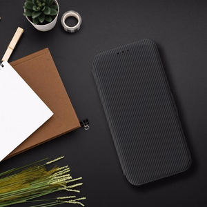 Flip-suojakuori Samsung S25 PLUS:lle Folio Side Magnet musta