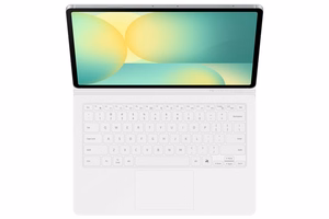 DX625UW Book Cover Keyboard -AI Key Samsung Galaxy Tab S10 FE+, White