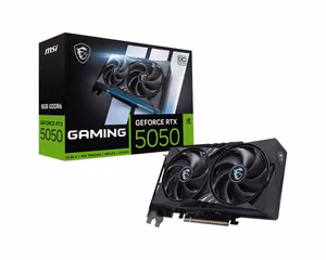Näytönohjain MSI NVIDIA GeForce RTX 5050 Gaming OC 8GB GDDR6 PCIe 5.0