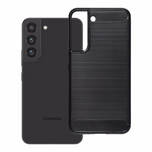 Suojakuori SAMSUNG S22 Carbon 2.0 musta