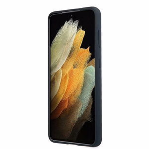 Mercedes Silikoni Line kotelo Samsung Galaxy S21 - sininen