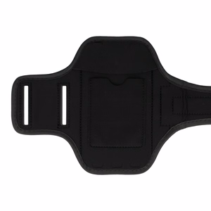 Armband Slim Type 2 Suojakuori iPhone 13/13 Pro/14/14 Pro/15/15 Pro/16/16 Pro/Samsung S21/S22/S23/S24:lle 5,5 tuumaa - musta-vaaleanpunainen