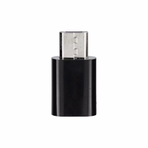 Adapteri Type C - Micro USB Blue Star - musta