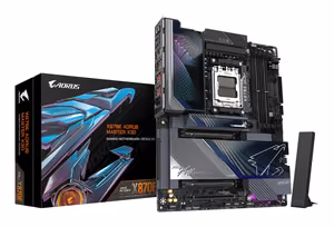 Mainboard Gigabyte AMD X870E Socket AM5 ATX DDR5 4 slots Wi-Fi Bluetooth 5xM.2 X870E AORUS Master X3D X870EAMASTERX
