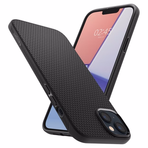 Spigen Liquid Air kotelo iPhone 14 Plus - mattamusta