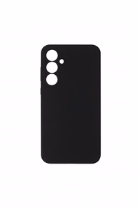 JM REGULAR DEFENSE -silikonisuojakuori Galaxy A55 5G:lle, musta