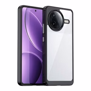 Outer Space Suojakuori geelirungolla Xiaomi Poco F7 Ultra:lle - musta