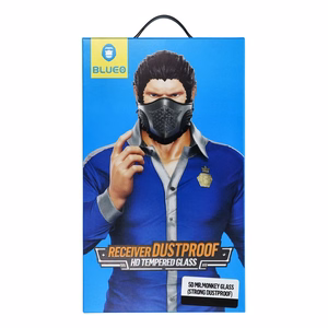 5D Mr. Monkey suojalasi - Apple iPhone 17 musta (Strong Dustproof)