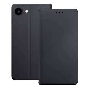 3mk Wallet Case for iPhone 16e - Black