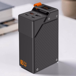 Blavec BJ-50 Tytan -varavirtalähde, 30 000 mAh, 65 W, 2× USB-C + 2× USB-A (PBBJ50B), musta