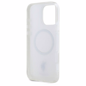 US Polo IML Ring MagSafe kotelo iPhone 16 Pro - valkoinen