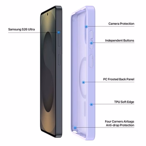 Case Dux Ducis Yind MagSafe Samsung S948 S26 Ultra purple